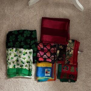 Holiday scarf collection - St Pat’s Valentine Christmas